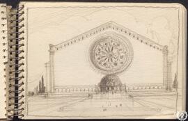 [Cuaderno 2. Vista de edificio monumental]