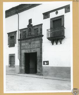 Casa Pedro de Castro en Plasencia [Casa de los Toledo Barrantes o casa Toledo Cadena]