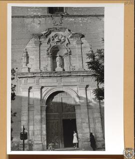 Iglesia [de San Bartolomé] en Almagro, Ciudad Real. Portada