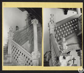 Carmelitas Descalzas de la Imagen en Alcalá de Henares [Detalles de la escalera]