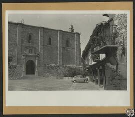 Iglesia parroquial  en la plaza Mayor de Atienza, Guadalajara [Iglesia de San Juan]