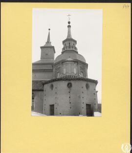 Iglesia de la Compañía en Alcalá de Henares. Santa María la Mayor [Exterior de las cúpulas del cr...