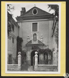Convento de Agustinos Descalzos o Recoletos de Alcalá de Henares. Las Juanas. Fachada