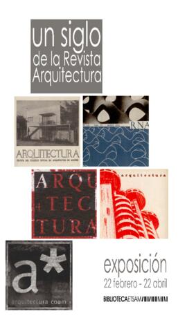 Un siglo de la Revista Arquitectura