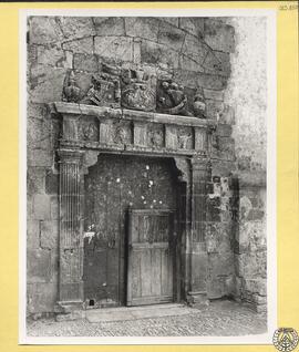 Iglesia parroquial de Villafranca del Cid, Castellón [Portada lateral. Iglesia de Santa María Mag...