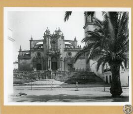 Fachada de la Colegial de Jerez de la Frontera [Catedral de Jerez de la Frontera]