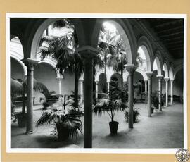 Casa del marqués de Campo Real en Jerez de la Frontera. Patio principal