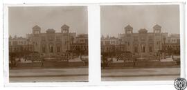 [Jardines de los Reales Alcázares y Museo de Artes y Costumbres Populares de Sevilla. Pabellón de...