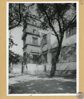 Torre del Castillo, Jerez de la Frontera [Torre del palacio de Villavicencio en el Alcázar]