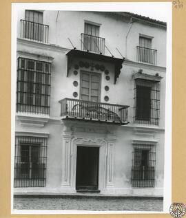 Casa rectoral de [la parroquia de San Miguel], Jerez de la Frontera [Fachada principal]