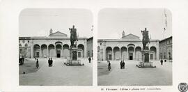 Firenze. Chiesa e piazza dell'Annunciata