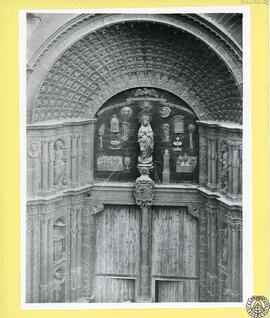 Catedral de Palma de Mallorca. Puerta principal. Detalle [Fachada oeste]