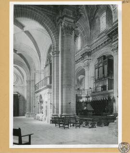 Colegiata de Jerez de la Frontera. Interior [Vista parcial del Coro. Catedral de Jerez de la Fron...