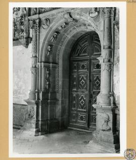 Puerta del refectorio de la Cartuja de Jerez de la Frontera [Entrada desde el Claustrillo. Cartuj...