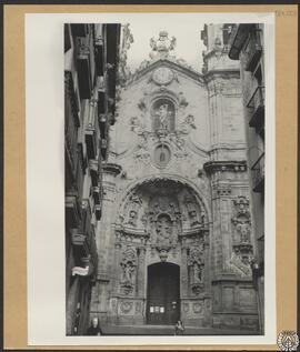 Iglesia de Santa María en San Sebastián [Fachada. Basílica de Santa María del Coro]