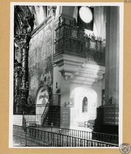 Iglesia de Santa María de la O de Sanlúcar de Barrameda. Tribuna del presbiterio