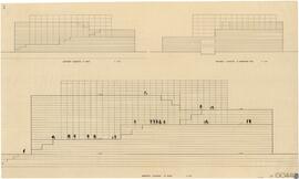 
Southeast elevation, to harbour. Northeast elevation, to Frederiksholms Kanal. Southeast elevati...
