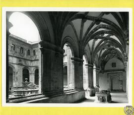 Claustro del convento de San Vicente (Museo provincial) de Oviedo. Museo Arqueológico