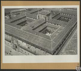 Hospital Real [de los Reyes Católicos] de Santiago de Compostela. Vista de conjunto de los edificios