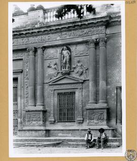 Casa Consistorial en Jerez de la Frontera [Biblioteca municipal de Jerez de la Frontera. Detalle ...