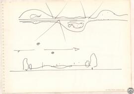 [Cuaderno de obra artística 2. ¿Bocetos para el Club de Golf de La Manga?]