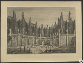 [Museo de América. Vista 2 de los jardines]