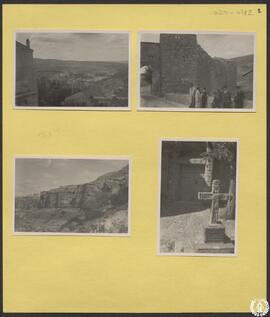 Cuenca [Vistas de la ciudad. Puente. Vistas de la hoz del Huécar. Cruz del Diablo en la ermita de...