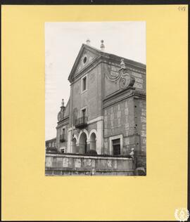 Convento de Trinitarios Descalzos de Alcalá de Henares [Fachada de la iglesia]