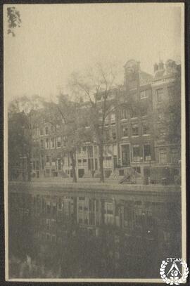 [Viaje a Holanda. Edificios junto al canal Keizersgracht, Amsterdam]