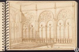 [Cuaderno 1. Vista parcial de edificio monumental]