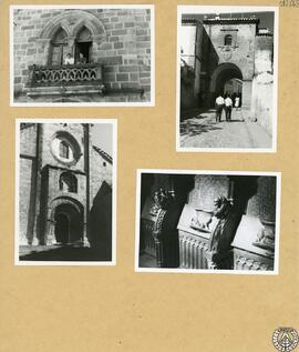 Plasencia, Cáceres [Ventana del Palacio de los Monroy o Casa de las Dos Torres. Puerta de acceso ...