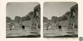 Roma. Le terme di Caracalla, palestre dei gladiatori