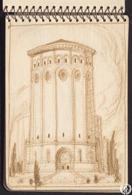 [Cuaderno 1. Vista de edificio monumental]