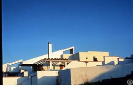 Casas de vacaciones en Mijas (Málaga). 1973. Vista del conjunto