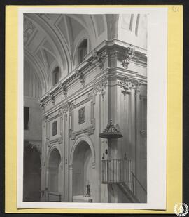 Convento de Agustinos Descalzos o Recoletos de Alcalá de Henares. Las Juanas. Interior de la nave...