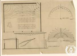 [Colegio de Nuestra Señora del Recuerdo, Pinar de Chamartín. Estudios acústicos y lumínicos de un...