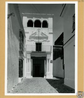 Casa señorial en Arcos de la Frontera, Cádiz. Fachada [Palacio de Mayorazgo]