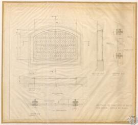 Oratorio del Caballero de Gracia. Vista interior. Ventana en bóveda