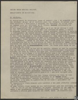 Peking Union Medical College, Departamento de Bioquímica