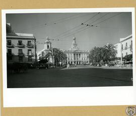 Plaza de San Juan de Dios y Casas consistoriales de Cádiz