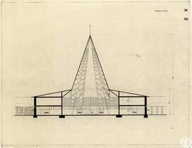 Sección de capilla [Residencia de ancianos de Cantoblanco]