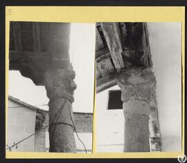 Convento de Carmelitas Descalzas de la Imagen en Alcalá de Henares [Capiteles y zapatas de madera...