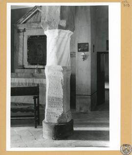 Ara Romana con inscripciones de la Ermita de los Santos de Medina Sidonia, Cádiz