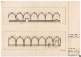 Proyecto restauración y conservación de la Santa Iglesia Catedral Primada de Toledo. Alzados clau...