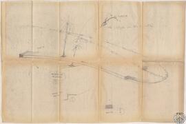 [Plaza Benito Pérez Galdós. Boceto de perspectiva con anotaciones]