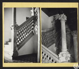 Convento de Carmelitas Descalzas de la Imagen en Alcalá de Henares [Detalles de la escalera]