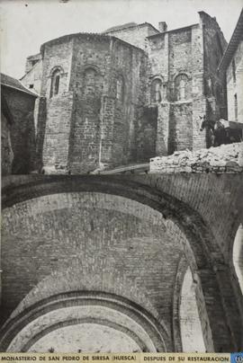 Monasterio de San Pedro de Siresa (Huesca). Después de su restauración