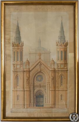 Proyecto de Iglesia [Concurso para el Panteón de Hombres Ilustres de Madrid]