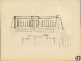 [Estudio para edificio religioso. Boceto 7]