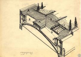 Fig. 47. Bóveda para sostener un jardín